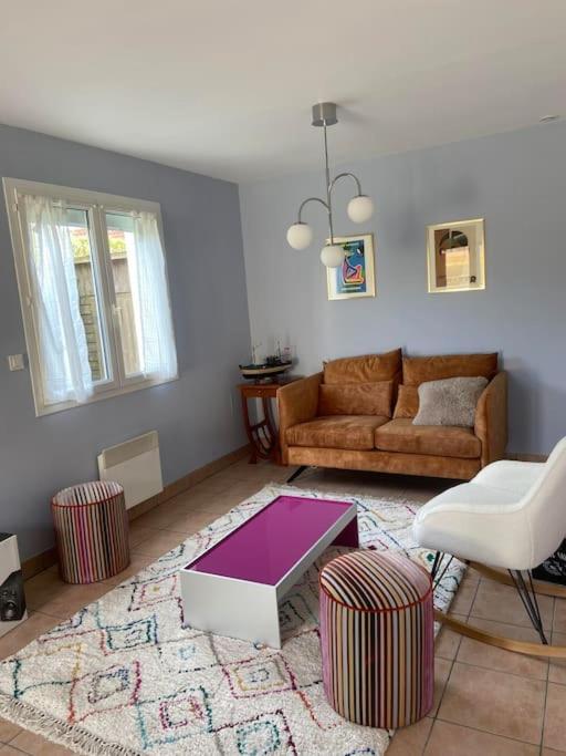 L'Ocean, Maison Avec Jardin Clos Tracy-sur-Mer Esterno foto